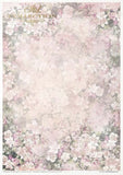 ITD Collection Rice Paper Pack of 11 A4 Rosy Summertime